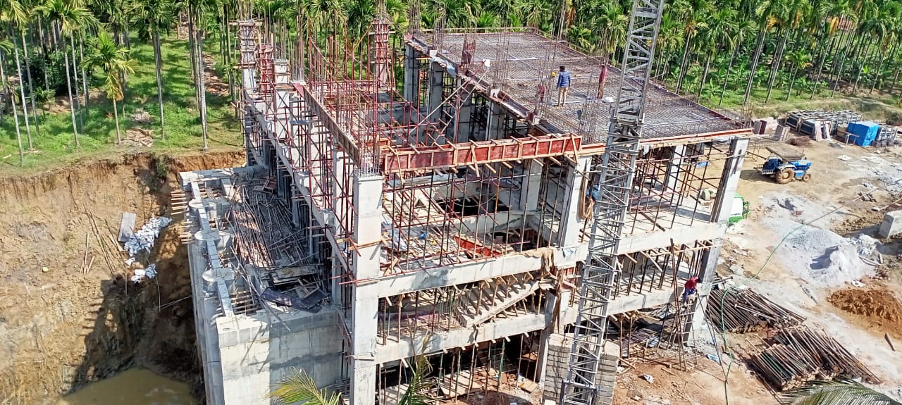 Jackwell Control panel slab works