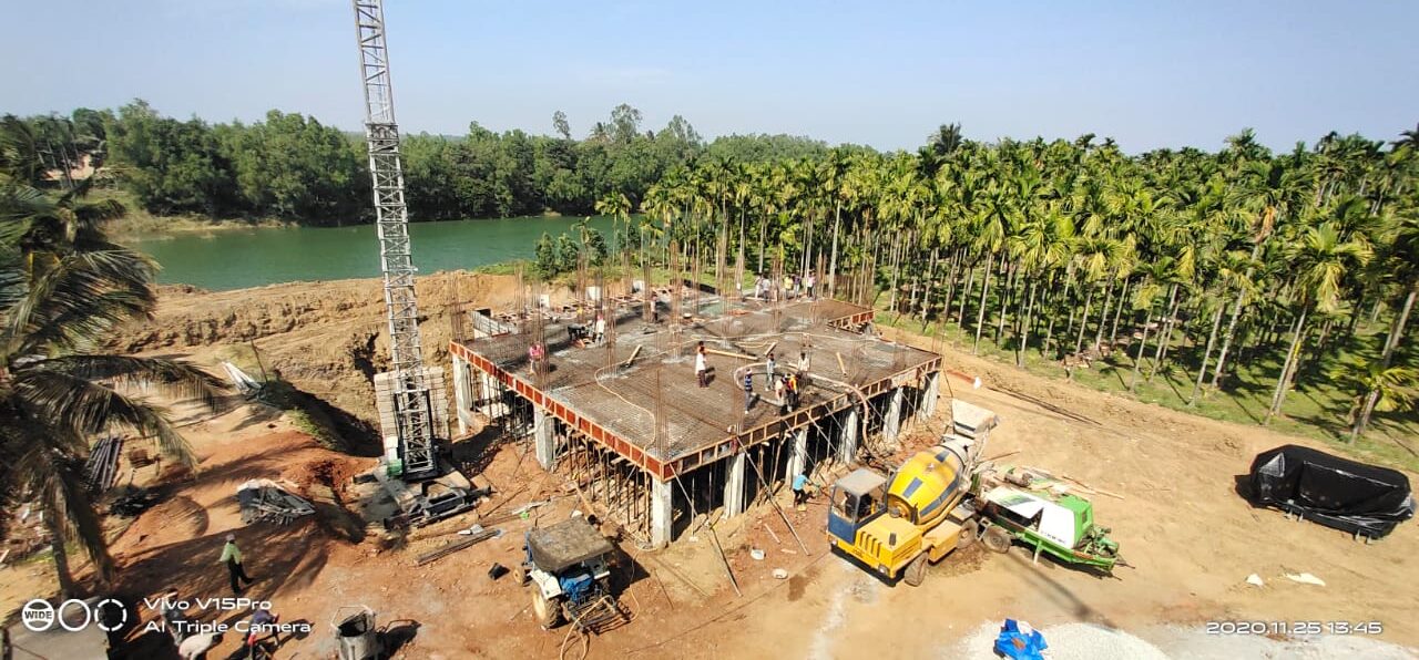 Jackwell delivery floor slab works